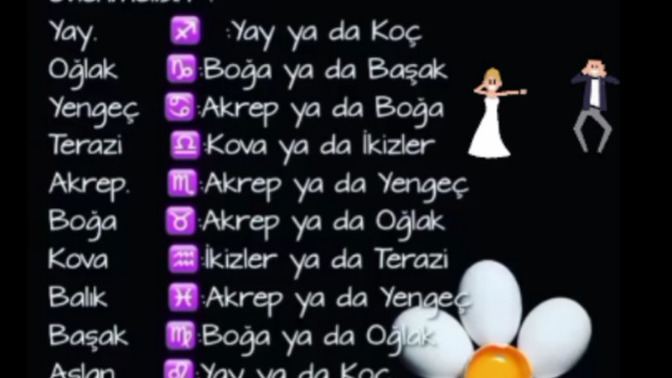 Burcuna göre evlilikte hangi burçla uyumlusun 💍?