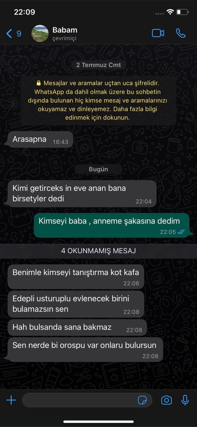 Sevgilimin babasının tutumuna bakar mısınız?