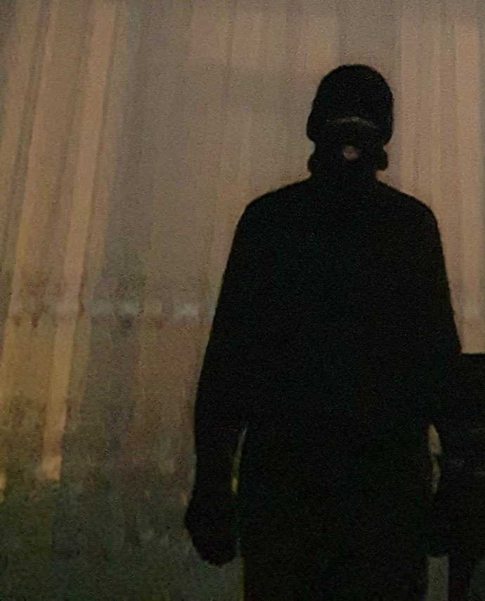 Hiç siyah yüz maskesi ile birini korkuttunuz mu?