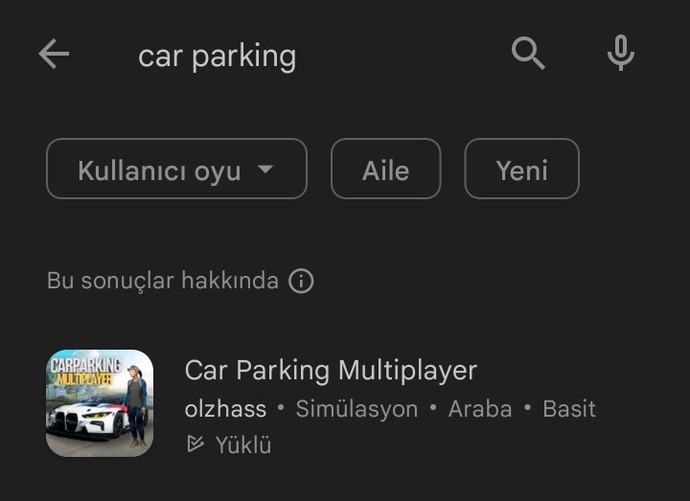 Car Parking multiplayer oyununu duydunuz mu? Oynayanlarınız var mı?