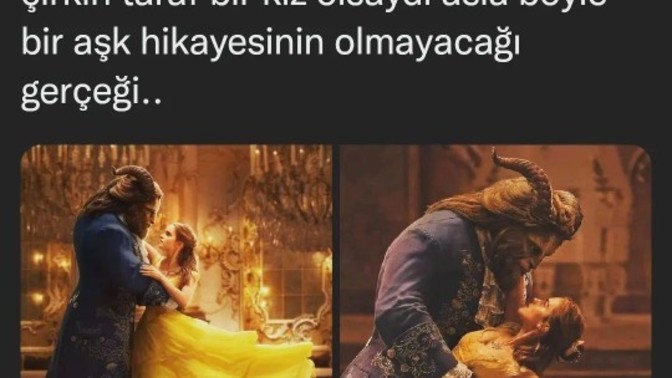 "Ne demişler; erkek güzel kıza aşık olur, kız sevdiği erkeği yakışıklı bulur." Cümlesine katılıyor musunuz?