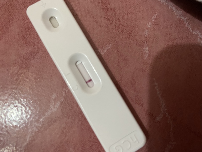 Gebelik testi yaptım?