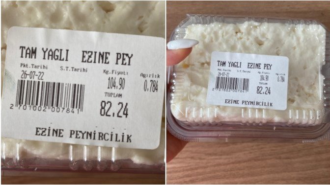 Peynir aldım, 82 TL tuttu. Sizce bu fiyatlar bir gün düşecek mi?
