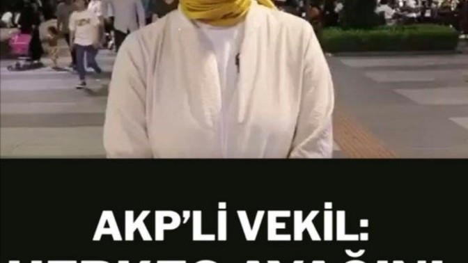 Araplar için kendi vatandaşına ayar vermeye çalışan bir milletvekili çıksa, çıksa akepeden çıkar.! Denk almazsam ne yaparsın?