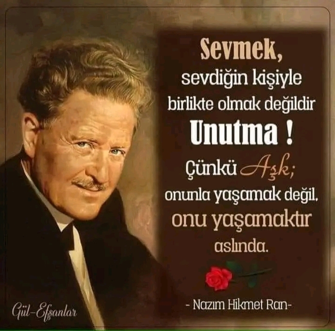Şaire göre gerçekten hiç sevdin mi?