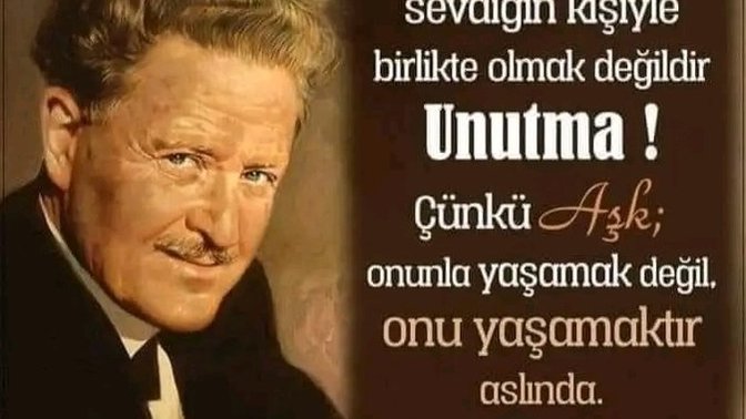 Şaire göre gerçekten hiç sevdin mi?