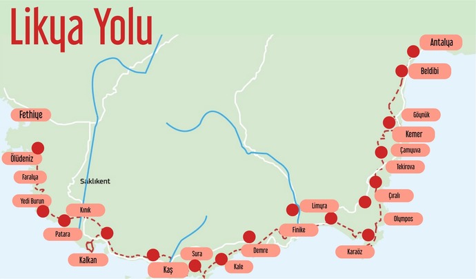 Likya Yolunu yürüdünüz mü?