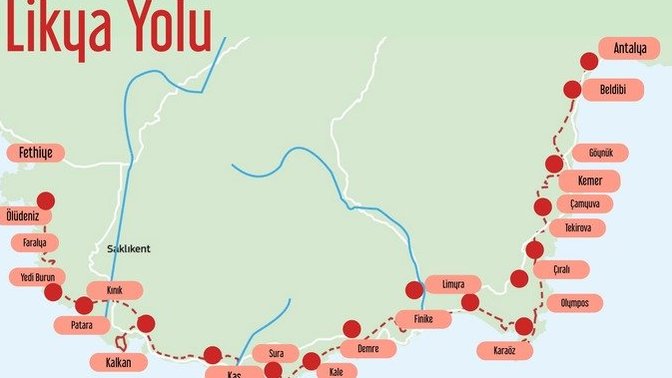 Likya Yolu'nu yürüdünüz mü?