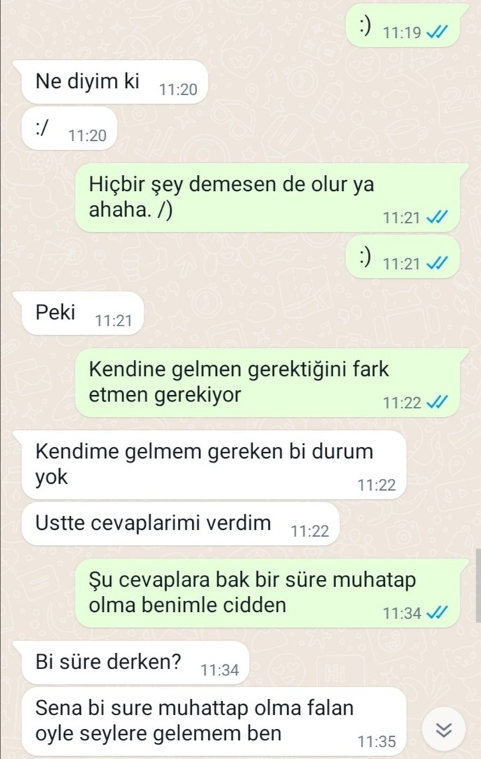 Kısa sürede sevgili olup aniden bu şekilde konuşup ayrılmamız normal mi?