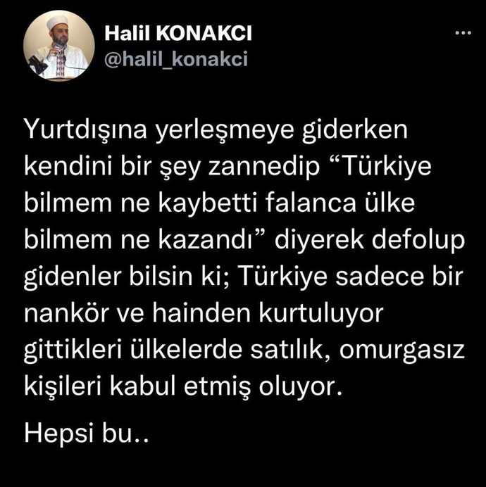 Yurtdışına giden (Kalıcı) Türkler hakkında ne düşünüyorsunuz?