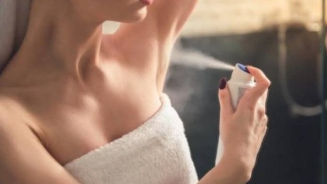 Duştan sonra deodorant kullanıyor musunuz?