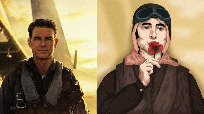 Top Gun çizimi nasıl olmuş?
