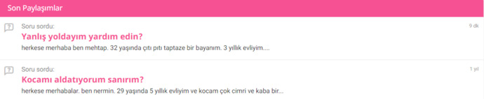Yanlış yoldayım yardım edin?