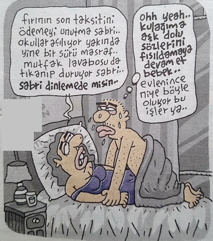 Seks yaparken sohbet eder misiniz 😂?