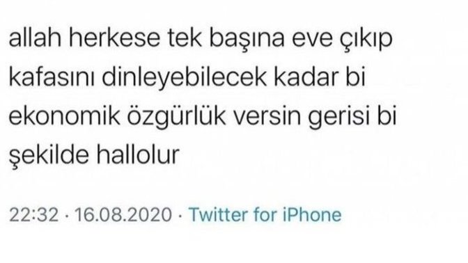 Ekonomik özgürlüğünüz var mı?