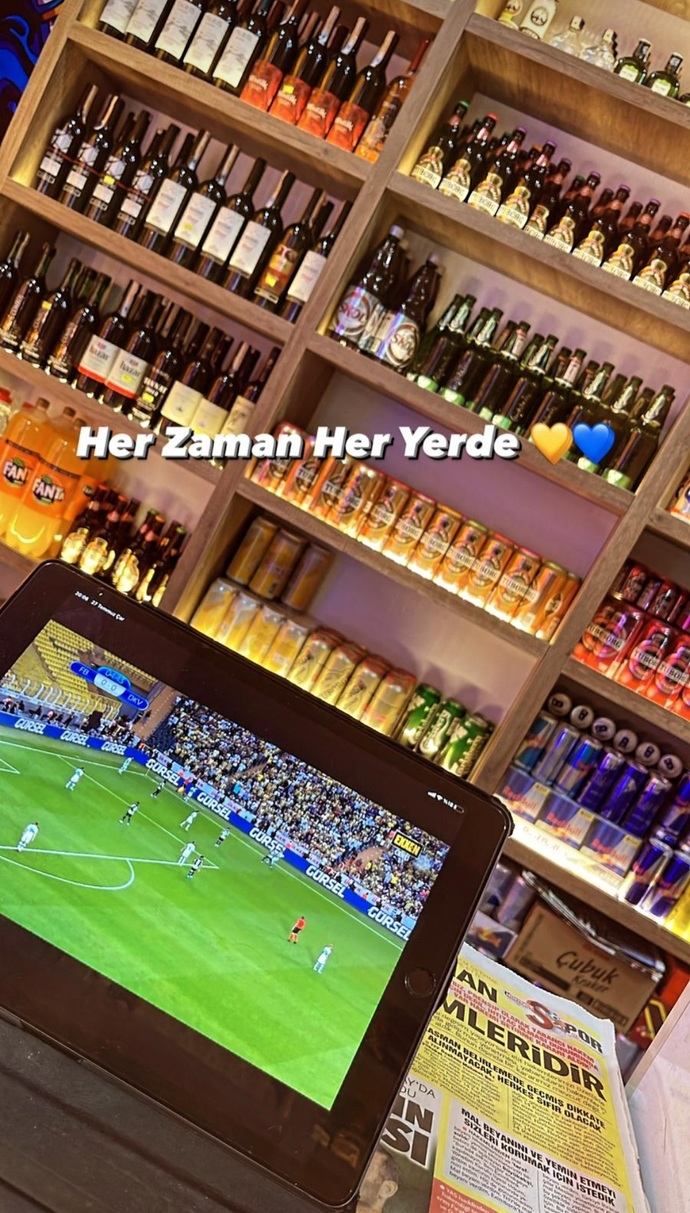 Kimseden çekmedim ben Fenerden ve Ondan çektiğim kadar.. 🚬