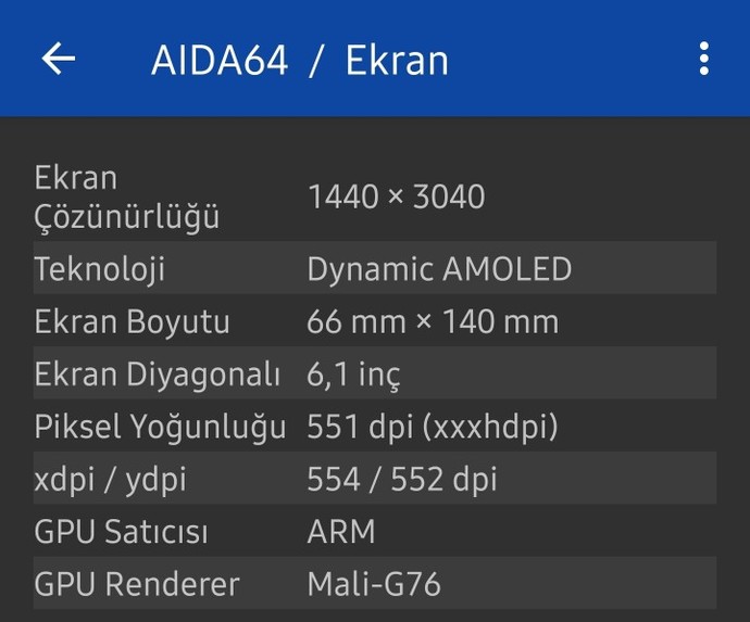 Akıllı telefonunuz hangi ekran paneli türüne sahip ve çözünürlüğü nedir kaç piksel (ppi) memnun musunuz 📱?