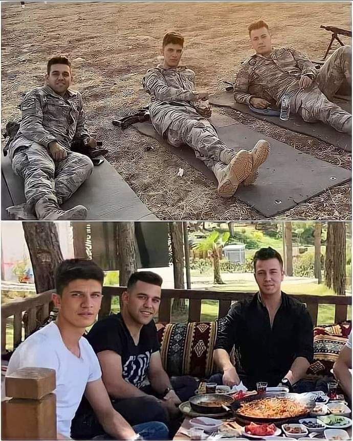 Aynı karede 3 Şehid gördünüz mü?
