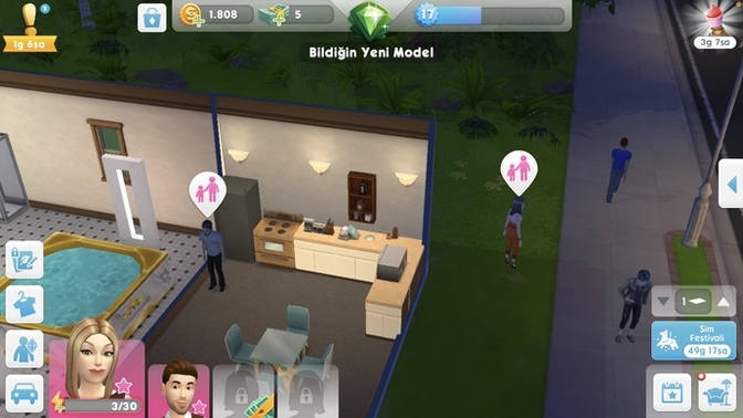 Emekli Sims'lerimin kafasındaki işaret ne anlama geliyor?