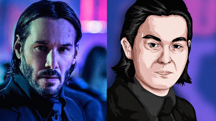 John Wick çizimi benziyor mu?
