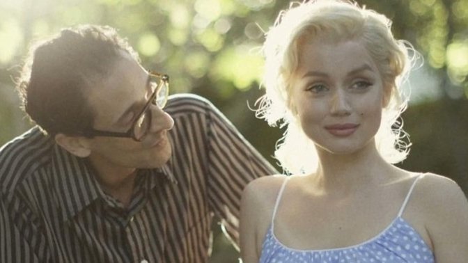 Ana De Armas, Marilyn Monroe'yu canlandıracağı Blonde filminden yeni kareler paylaştı! Sizce Marilyn Monroe'ya benzemiş mi?