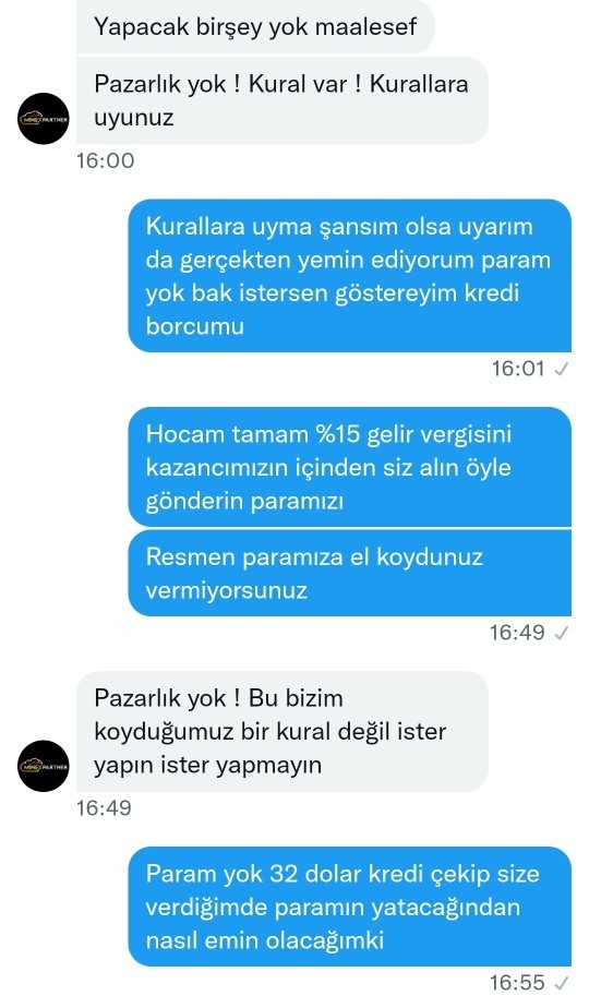 Arkadaşlar sizce dolandırıldım mı?
