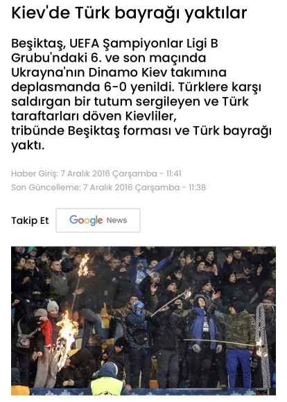 Fenerbahçenin Putin tezahüratı yapmasına laf eden zavallılar buna baksın bunlara tek kelime söylediniz mi?