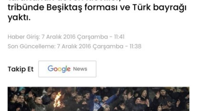 Fenerbahçe'nin Putin tezahüratı yapmasına laf eden zavallılar buna baksın bunlara tek kelime söylediniz mi?