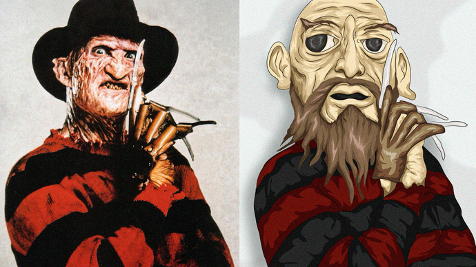 Freddy Krueger çizimi olmuş mu?