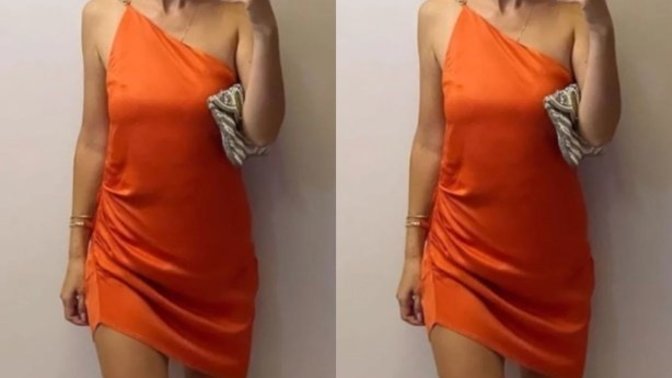 Bu elbise fazla mı açık olmuş sizce?