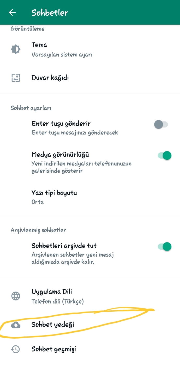 Whatsapptan anlayanlar bakabilir mii?
