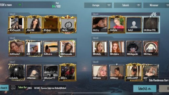 PUBG'de scrim girmeyi sever misiniz?