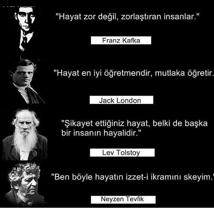 Hayat sizin için genelde nasıldır?