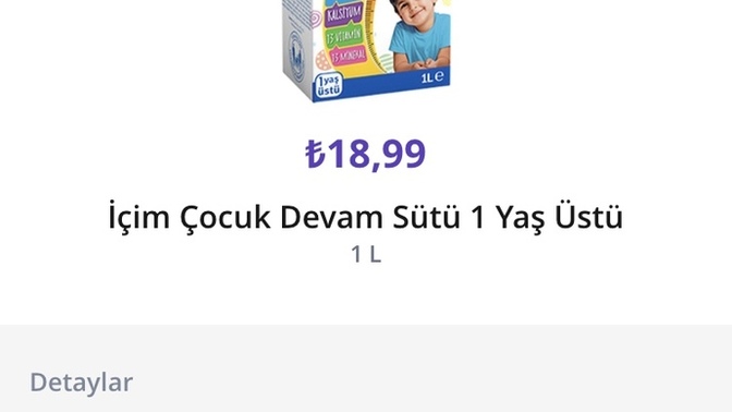 Çocuk devam sütü ile kahve yapmak?
