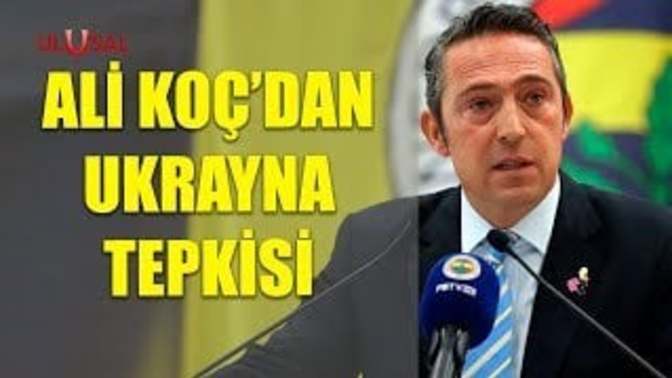 Ali Koç, Ukrayna'dan özür beklediklerini söyledi! Sizce kim özür dilemeli?