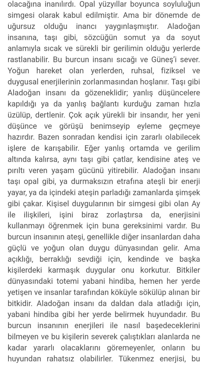 Kızıl derili burcunuza baktınız mı?