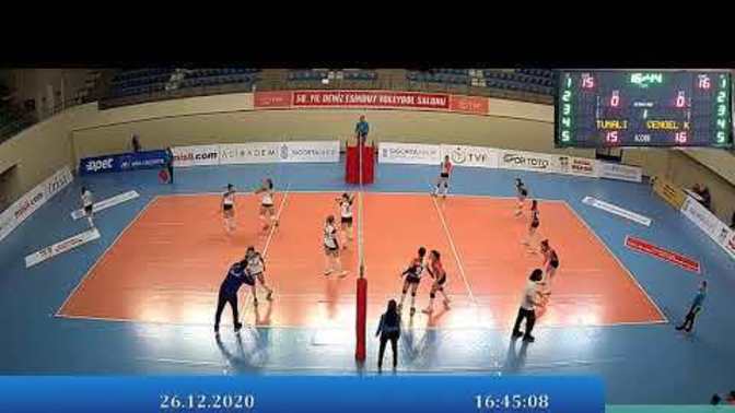 Bu voleybol maçında takımların çığlıkları neden?