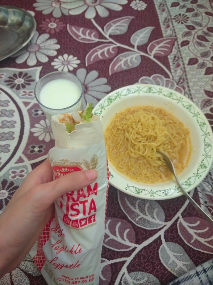 Çiğköfte Noodle sever misiniz?
