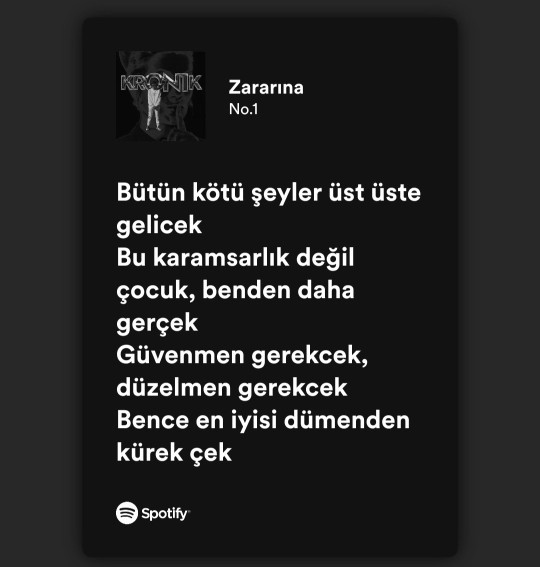 Bir Şarkıda Duyduğunuz En Depresif Söz?