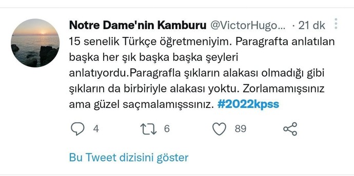 Galerinizdeki son fotoğrafta ne var?
