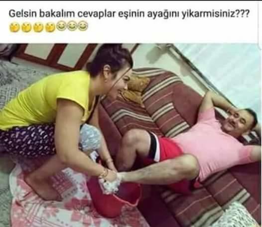 Evlenince her kadın eşinin ayaklarını yıkar mı /Yıkamalı mı?