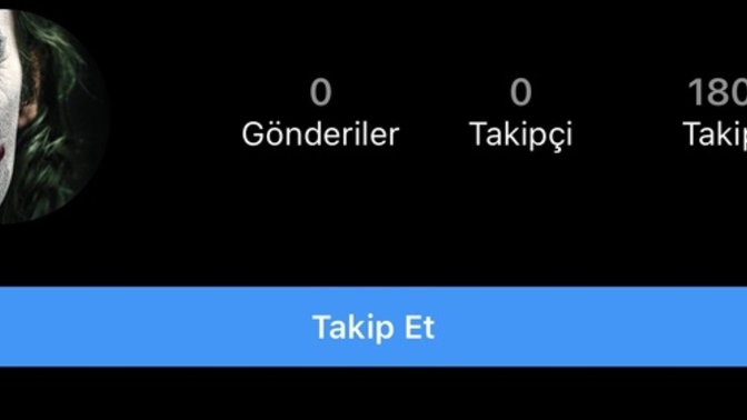 Böyle bir hesap bana takip isteği göndermiş, ne düşünmeliyim?
