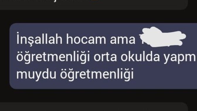 Lisedeki hocam neden benimle yakın olmak istiyor olabilir?