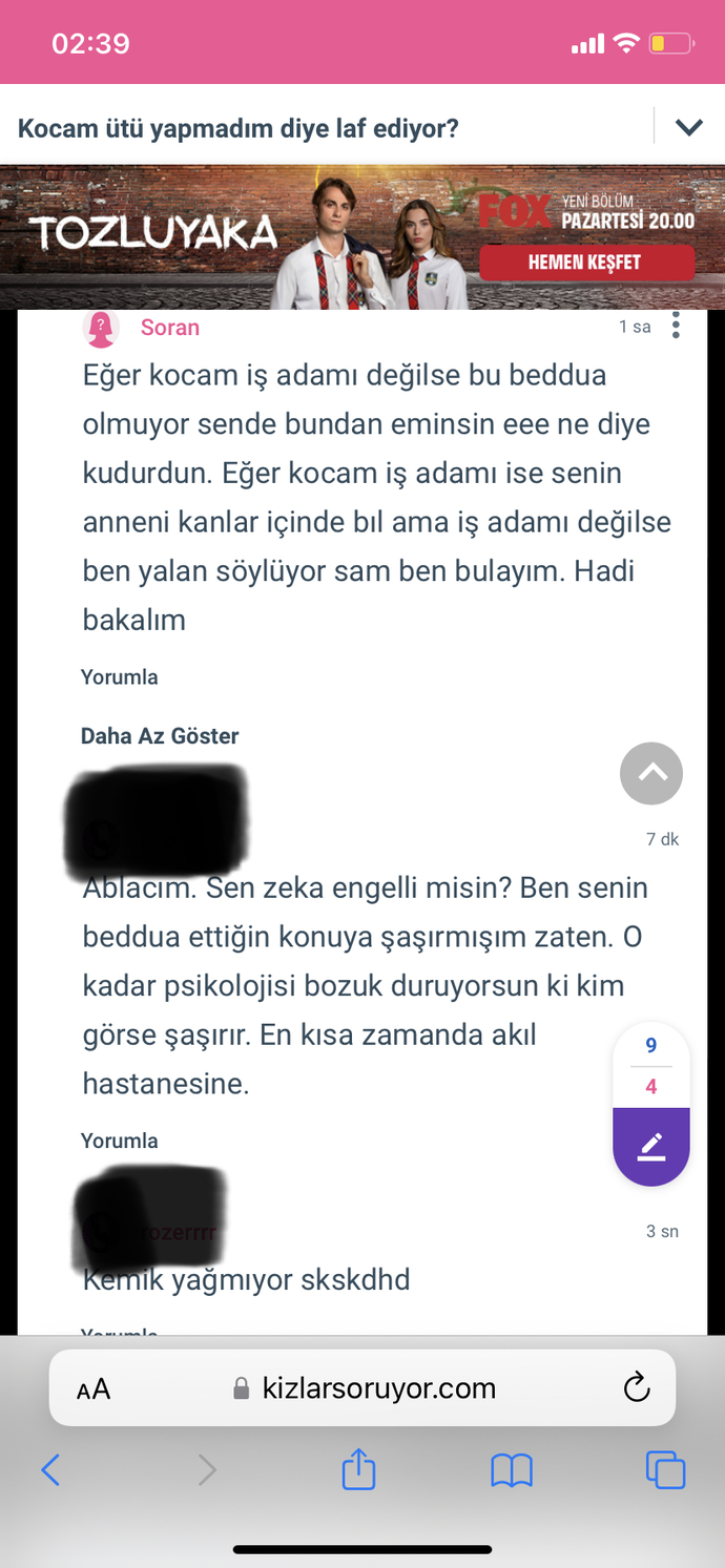 Sizce bu kadın deli mi?
