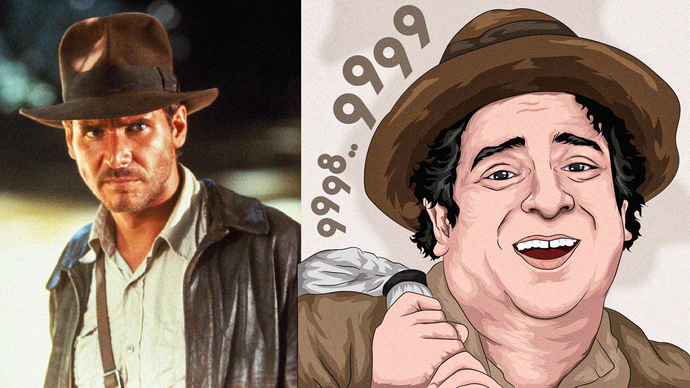 Indiana Jones çizimi olmuş mu?