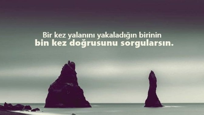Yalanını öğrendiğiniz kişiye tepkiniz ne olur?