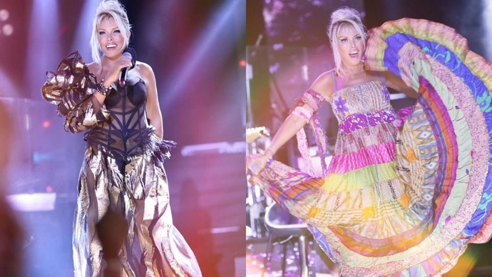 Ajda Pekkanın konserinde giydiği elbiseleri nasıl buldunuz?
