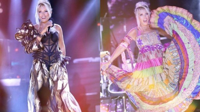 Ajda Pekkan'ın konserinde giydiği elbiseleri nasıl buldunuz?