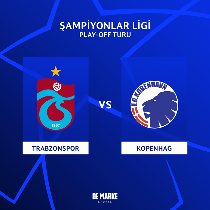Trabzonsporun Şampiyonlar Ligi play-off turu rakibi Kopenhag oldu. Temsilcimiz turu atlar mı?