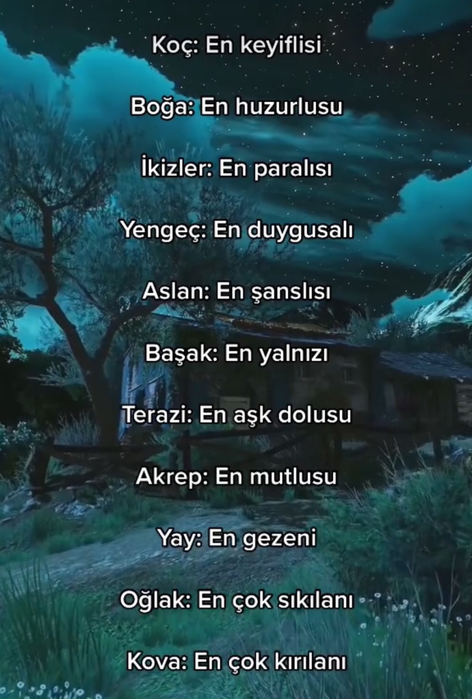 Ağustos ayının en en neyi olmak seni mutlu eder?